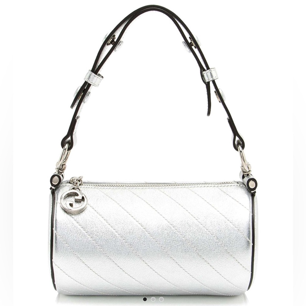Silver Designer Women's Bag